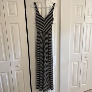 Anthropologie Stripped Aline Maxi Dress